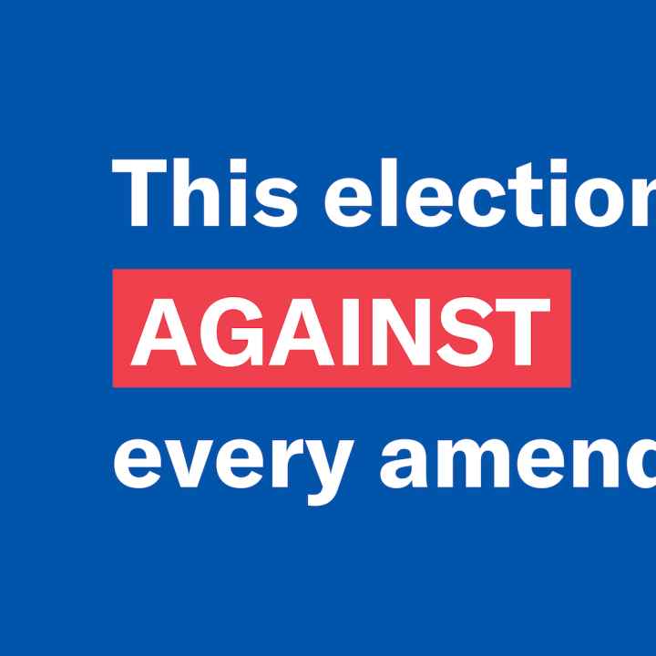 This election, vote against every amendment.